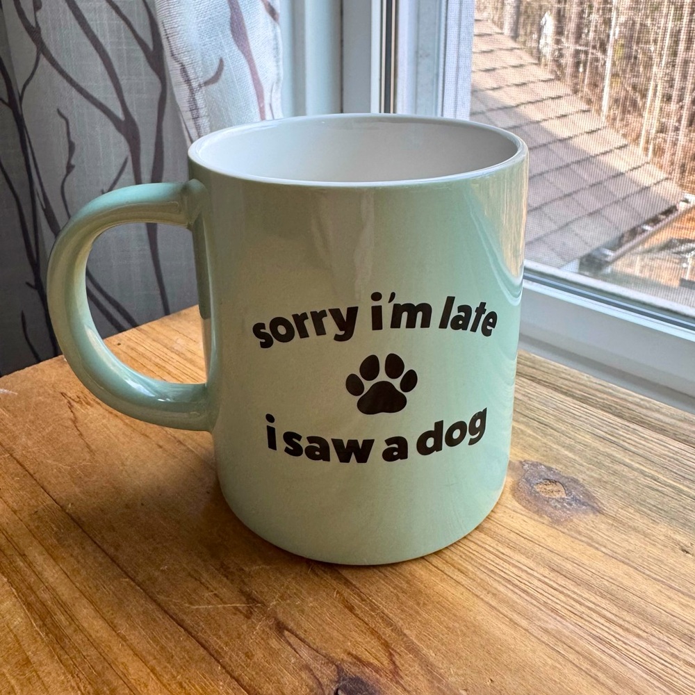 Parker Lane Dog Coffee Mug Red